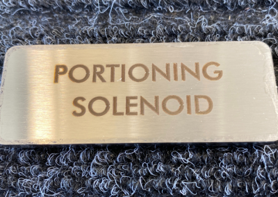 custom engraved nameplate