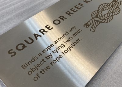 custom engraved nameplate