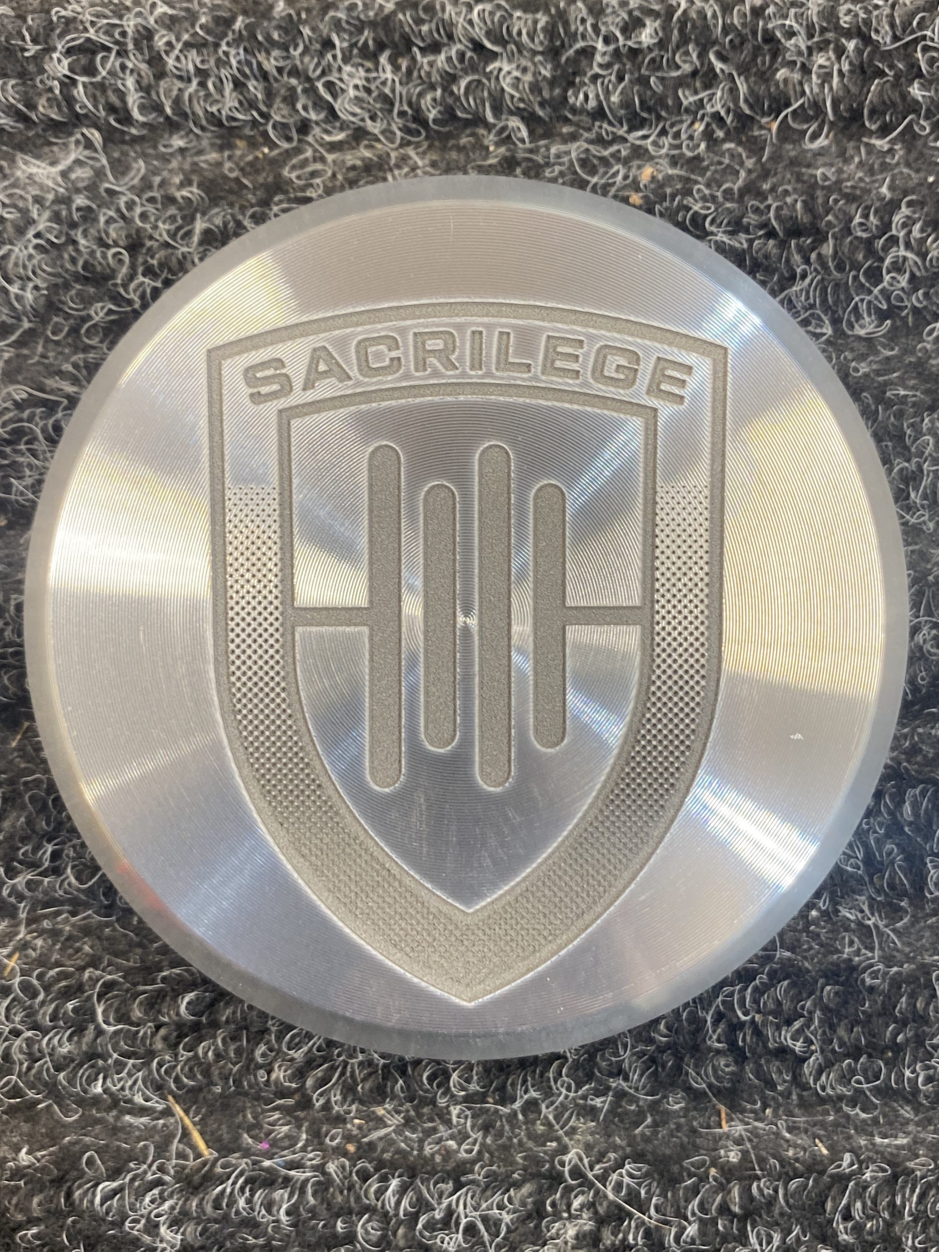 engraved emblem